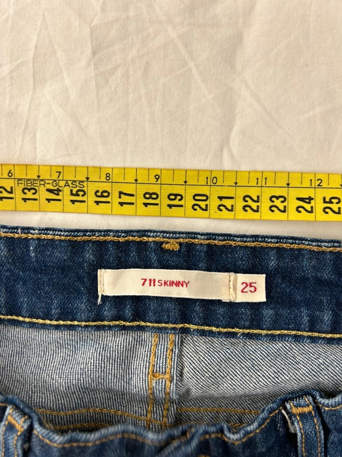 Levi's 711 skinny jeans w25 l32 – photo 10